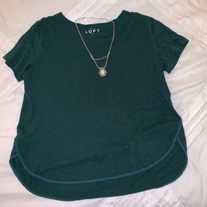 Teal/Green LOFT Comfy Tee
